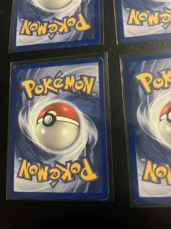 Lot of 4 VINTAGE Pokemon WOTC Sets ONLY 1995-2002 LP Eevee - Houndor - Alakazam - Image 4