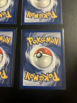 Lot of 4 VINTAGE Pokemon WOTC Sets ONLY 1995-2002 LP Eevee - Houndor - Alakazam - Image 5