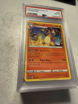 2025 POKEMON M24 EN-MCDONALD'S COLLECTION #001 CHARIZARD PSA 8 - Image 1