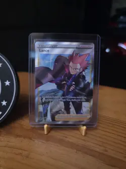Lance (Full Art) 192/195 Pokemon TCG Ultra Rare SWSH12: Silver Tempest Near Mint - Image 3