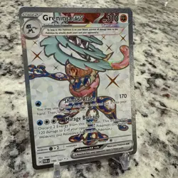 Greninja ex 198/167 Full Art Sv06: Twilight Masquerade Holo Pokemon TCG 🔥 - Image 2