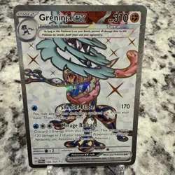Greninja ex 198/167 Full Art Sv06: Twilight Masquerade Holo Pokemon TCG 🔥 - Image 3