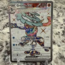 Greninja ex 198/167 Full Art Sv06: Twilight Masquerade Holo Pokemon TCG 🔥 - Image 4
