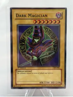 Yu-Gi-Oh! Dark Magician SYE-001 1st Edition LP - Image 1