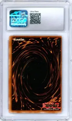 2002 Yugioh Morphing Jar Yugioh TP2 001 Tournament Pack 2 CGC 8 Alignment Error - Image 2