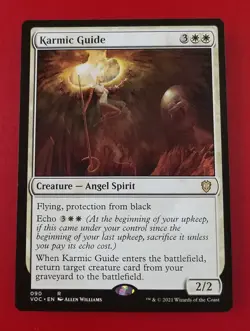 1x Karmic Guide | Innistrad Crimson Vow Commander | MTG Magic Cards - Image 1