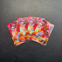 NEW! Sinanju x4 Play Set - NM - Gundam Card Game TCG [ST03-001] - Image 1