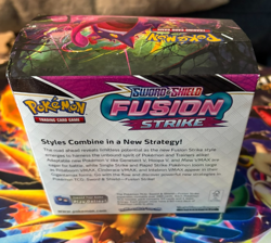 EMPTY Pokemon TCG Sword & Shield Fusion Strike Booster Box - NO CARDS, BOX ONLY 820650819162 - Image 3