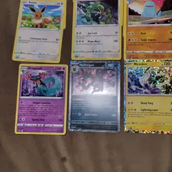 Pokemon Cards Lot 16 Quagsire Eevee Rayquaza Drampa Dragonite Miraidon Hydreigon - Image 3