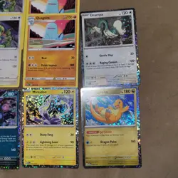 Pokemon Cards Lot 16 Quagsire Eevee Rayquaza Drampa Dragonite Miraidon Hydreigon - Image 4