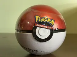 Pokeball Tin Pokemon Trading Card Game Tcg Exact Tin In Photo H20 2020 - Image 1