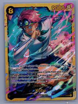 Koby OP11-119 SEC A Fist of Divine Speed - ONE PIECE Card Game English - Image 1