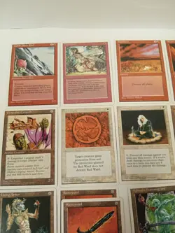 1995 Magic The Gathering White Edge Card Game Lot - Image 2