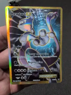 Pokemon Mewtwo EX XY Evolutions Full Art Holo Card 103/108 Ultra Rare NM - Image 1