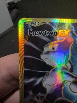 Pokemon Mewtwo EX XY Evolutions Full Art Holo Card 103/108 Ultra Rare NM - Image 2