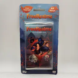 Free Realms Topps Trading Card Game Booster Pack TCG FreeRealms - SEALED - Image 1