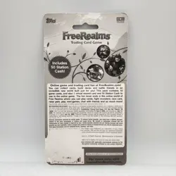 Free Realms Topps Trading Card Game Booster Pack TCG FreeRealms - SEALED - Image 2