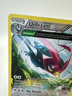 Unfezant (81 Delta) 81/108 Roaring Skies Reverse Holo Pokemon TCG Card MP 2015 - Image 2