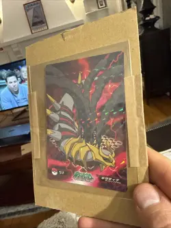 Giratina Pokemon Bromide Card Anime Game Nintendo TCG Vintage Holo Japanese 51A - Image 4