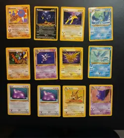 Pokemon TCG Vintage 1st Edition Non Holo Rare 84 Card Lot - Image 3