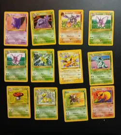 Pokemon TCG Vintage 1st Edition Non Holo Rare 84 Card Lot - Image 5
