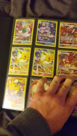 lot of 401 pokemon cards in binder swsh scarlet and violet ALL CARDS ARE NM/MINT - Image 2