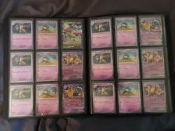 lot of 401 pokemon cards in binder swsh scarlet and violet ALL CARDS ARE NM/MINT - Image 5