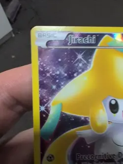 Pokemon Card - Jirachi XY112 Mythical Collection Black Star Promo Full Art Holo - Image 2