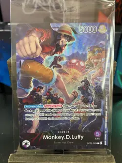 One Piece CCG Monkey.D.Luffy PSA Magazine Exclusive Promo Card OP05-060 - Image 1