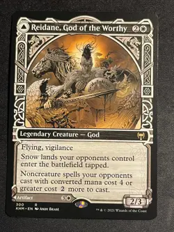 MTG Reidane, God of the Worthy (Showcase), NM-Mint, (KHM #300) Regular - Image 1
