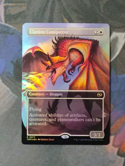 Clarion Conqueror - Borderless Foil Baby Reversible | Dragonstorm | NM | MTG - Image 2