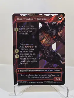 MTG Clive, Ifrit's Dominant (Borderless) (Surge Foil) #0530 Final Fantasy - Image 2