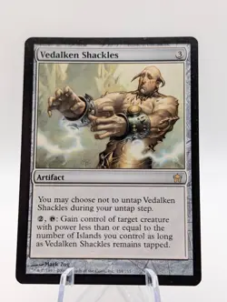 Magic the Gathering | Vedalken Shackles | Non Foil | NM/LP - Image 1