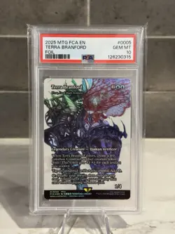 Terra Branford, Urza Lord High Artificer Showcase Foil Final Fantasy MTG PSA 10 - Image 1