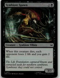 MTG: Symbiote Spawn - Marvel's Spider-Man: Eternal-Legal #11 C Foil NM - Image 1