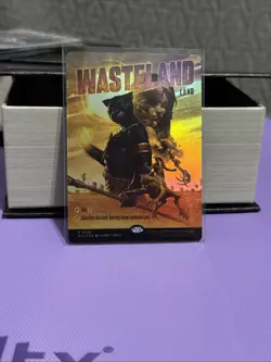 MTG Wasteland - Regular Foil, An Encyclopedia of Magic - Secret Lair 0023 - Image 1