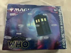English - MTG Universes Beyond Dr. WHO Collector Booster Box - Factory Sealed - Image 1