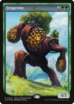 Vengevine - Foil Promo SCH LP MTG - Image 1