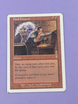 MTG: Magic The Gathering: Final Fortune - Rare - Near Mint - Image 1