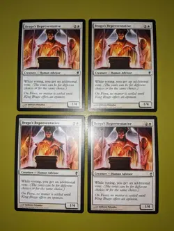 Brago's Representative x4 Conspiracy 4x Playset Magic the Gathering MTG - Image 1