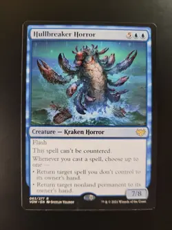 Hullbreaker Horror 63 MTG Innistrad: Crimson Vow (VOW) Rare NM - Image 1