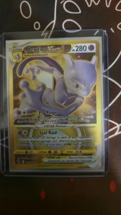 Mewtwo VSTAR (Secret) 086/078 Pokemon GO Holo - Image 4