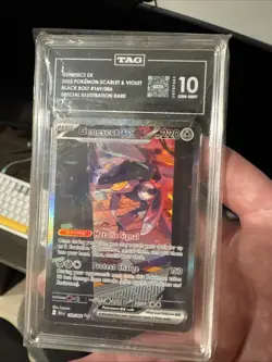 2025 Pokemon Black Bolt Genesect ex 172/086 Tag 10 GEM MINT - Image 3