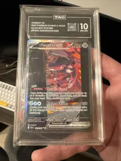 2025 Pokemon Black Bolt Genesect ex 172/086 Tag 10 GEM MINT - Image 4