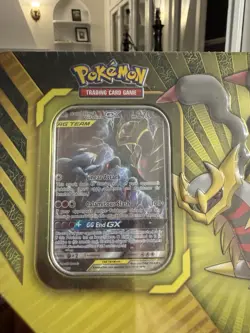 Sealed Power Partnerships Garchomp & Giratina GX Tag Team Tin Pokemon 2019 SM193 - Image 3