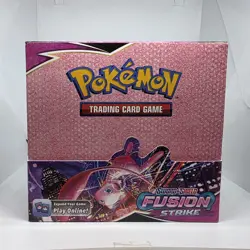 EMPTY Pokemon Fusion Strike Booster Box - Image 1