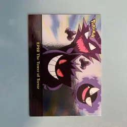 The Tower of Terror - #EP22 Topps TV - Pokemon TCG - 2000 - Holo - Image 1