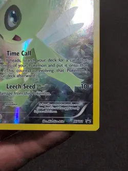Celebi XY111 Full Art Holo Mythical Collection Promo Pokemon - Image 4