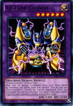 XZ-Tank Cannon - SDKS-EN044 - Common - Unlimited Edition - Heavily Played - Image 1