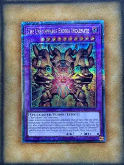 Yugioh The Unstoppable Exodia Incarnate INFO-EN033 Quarter Century 1st EURO NM - Image 1